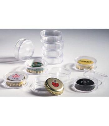 LEUCHTTURM Capsulas para Placas de Cava. Paquete de 10.