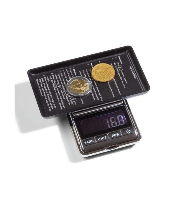 LEUCHTTURM Báscula digital LIBRA 100 para monedas (0,01-100gr).  - 2