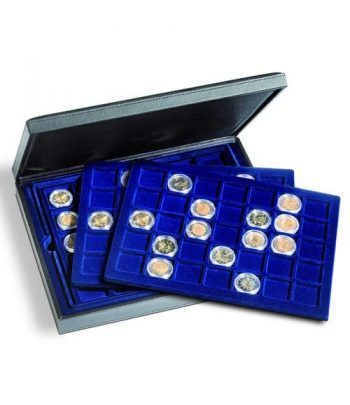 LEUCHTTURM Estuche PRESIDIO para 105 monedas de 35 mm. Estuche Monedas - 1