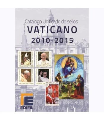 EDIFIL Catalogos sellos Vaticano 2010 y 2010-2015.