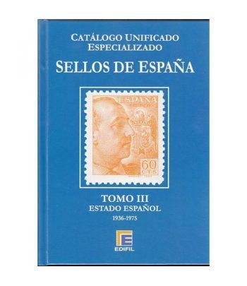 EDIFIL España Serie azul 2015 especializado Tomo III (1936/1975)