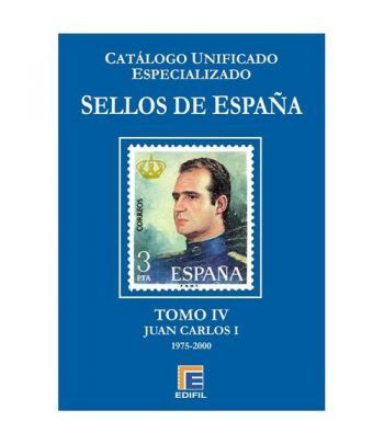 EDIFIL España Serie azul 2015 especializado Tomo IV (1975/2000).