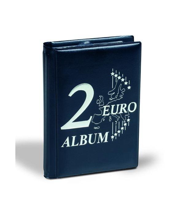 LEUCHTTURM Álbum de bolsillo para 48 monedas de 2 euros Album Monedas Euro - 1
