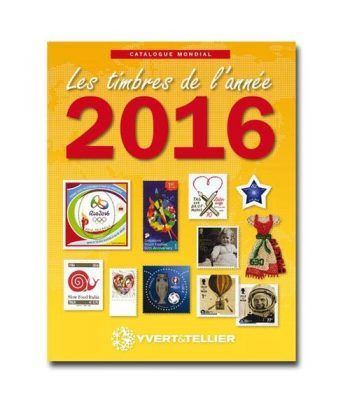YVERT ET TELLIER Novedades mundiales 2016. Catalogos Filatelia - 2