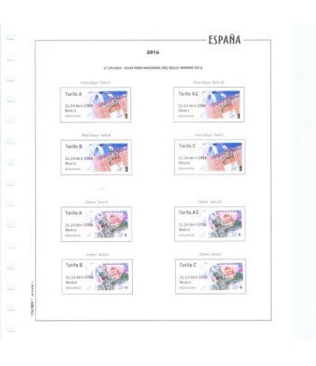 FILOBER Color ESPAÑA Etiquetas ATM 2016 montado con estuches