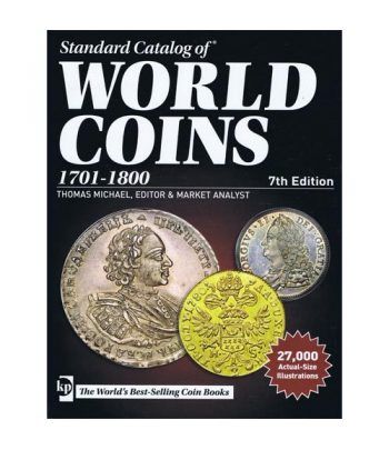 Catálogo de Monedas Mundiales World Coins 1701-1800 Edición 7