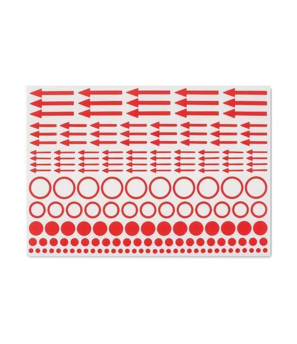 LEUCHTTURM Etiquetas de marcado puntos, círculos y flechas x10.  - 1