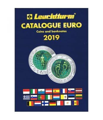 Monedas y billetes EURO-CATALOGO LEUCHTTURM 2019. Catalogos Monedas - 2