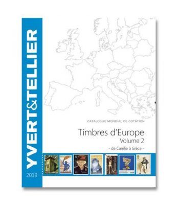 YVERT ET TELLIER Europa volumen 2 Carelia a Grecia 2019.