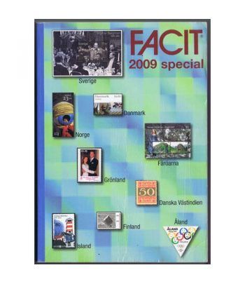 Catalogo de sellos FACIT Países Nórdicos 2009.