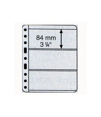 LEUCHTTURM hojas VARIO PLUS. Hojas doble cara 3 departamentos.