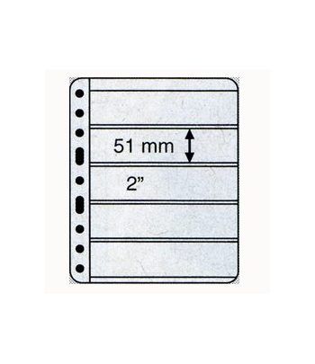 LEUCHTTURM hojas VARIO PLUS. Hojas doble cara 5 departamentos.