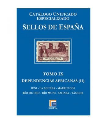 EDIFIL España Serie azul 2018 especializado Tomo IX.