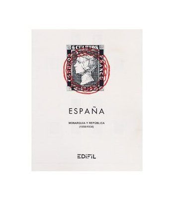 Edifil España 1850/38 sin montar
