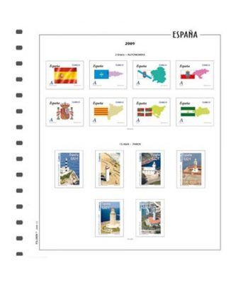 FILOBER Color ESPAÑA 2019 cortados de HB sin montar.