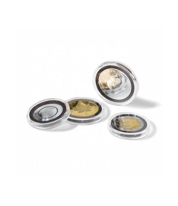 perfume posterior soborno LEUCHTTURM Capsulas para monedas 27 mm. ULTRA INTERCEPT (10)