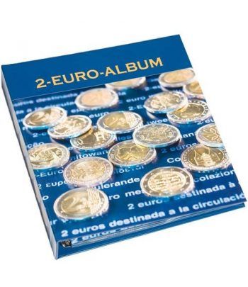 LEUCHTTURM 361087 Numis Album preimpreso monedas de 2 Euro Nº 8 Album Monedas Euro - 1