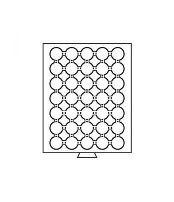 LEUCHTTURM Bandejas MB (236x303) 35 monedas CAPS 27-28