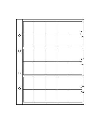 LEUCHTTURM Numis 5 hojas Euro + banderas