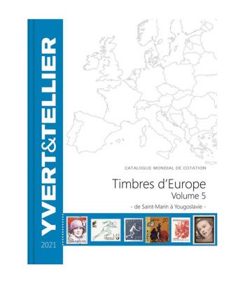 Catálogo de sellos YVERT ET TELLIER Europa San Marino a