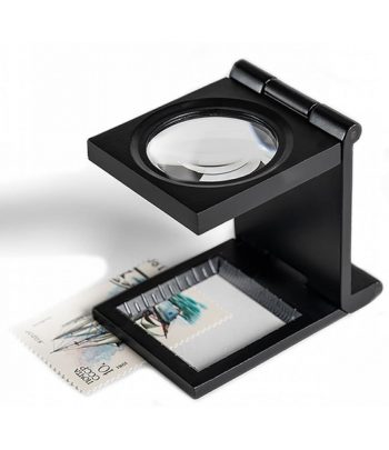 LEUCHTTURM cuentahilos metálico 5 aumentos