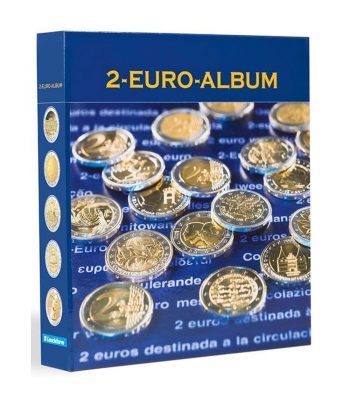 Leuchtturm Album Numis Preimpreson Monedas 2 euros Neutro  - 1