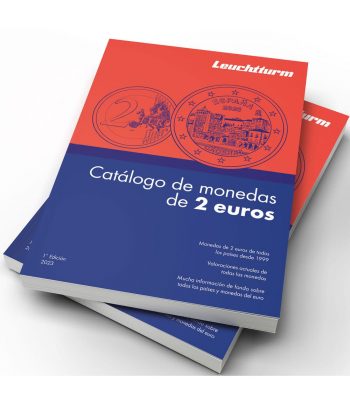 Catálogo de monedas de 2 euros Leuchtturm 2023