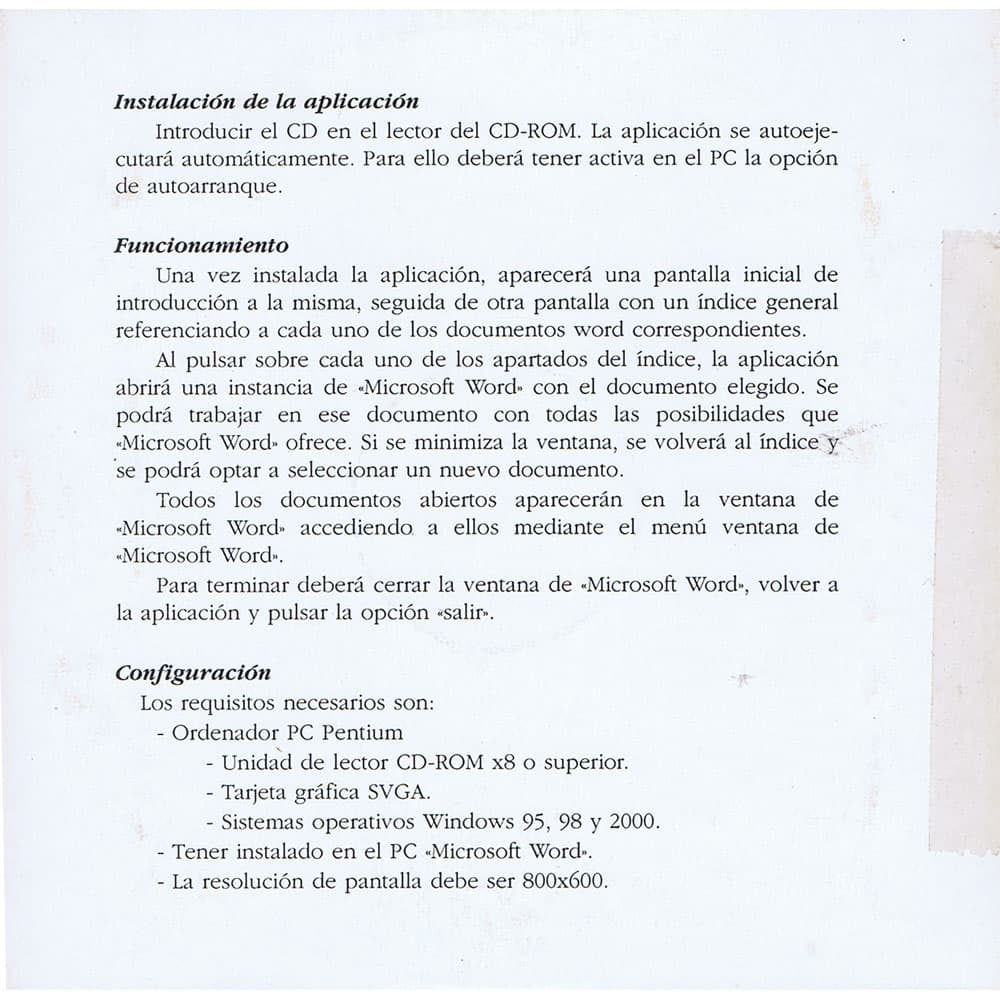Catálogo El Correo de Navarra en CD-ROM.  - 2