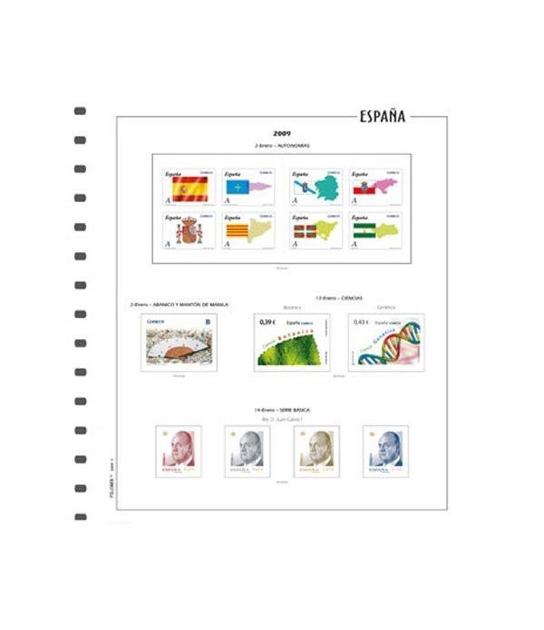 FILOBER suplemento color sellos ESPAÑA 2023 1ª parte montado