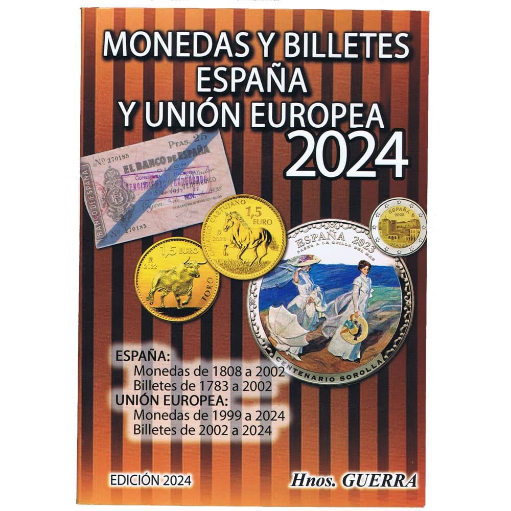 Catálogo Monedas Españolas y Unión Europea 2024.  - 1