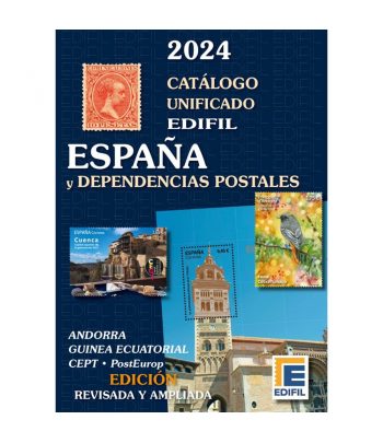 Catálogo de sellos Edifil 2024 de España y Dependencias  - 1