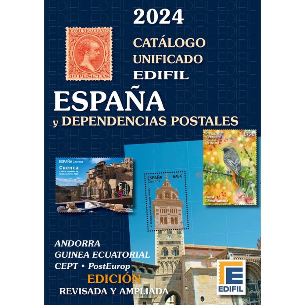 Catálogo de sellos Edifil 2024 de España y Dependencias  - 1