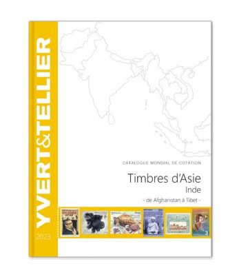 YVERT ET TELLIER Catálogo Asia-India (Afganistan a Tibet) 2024.  - 1