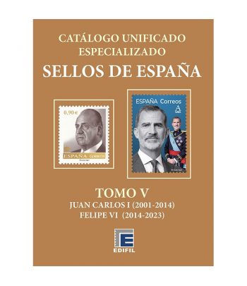 EDIFIL Catálogo  España Serie bronce 2024 Tomo V  - 1