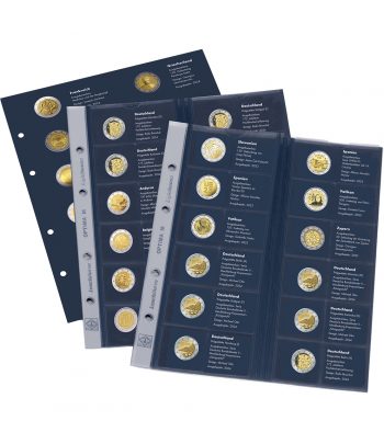 LEUCHTTURM Optima Suplemento monedas de 2 Euros 2024  - 1