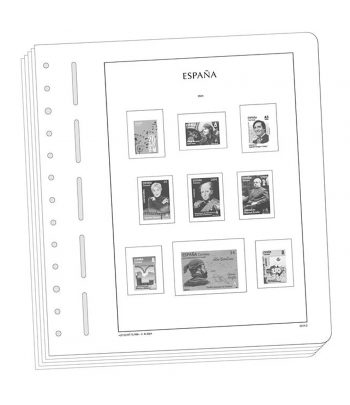 LEUCHTTURM suplemento España sellos año 2024  - 1