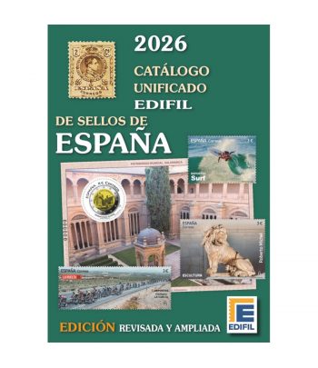 Catálogo de sellos Edifil 2026 de España  - 1