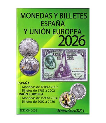 Catálogo Monedas y billetes España y Unión Europea 2026.  - 1