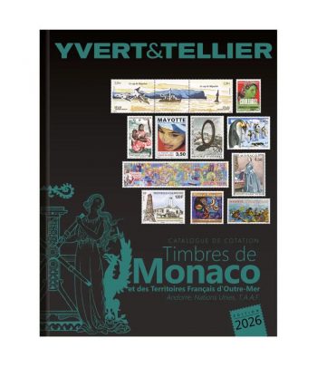 YVERT ET TELLIER I bis Catálogo de Mónaco-Andorra-Europa-ONU 2026.  - 1