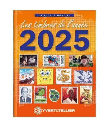 Catálogo Yvert et Tellier Novedades Sellos Mundiales Año 2025  - 1