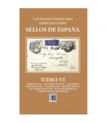 EDIFIL Catálogo España Serie bronce 2026 Tomo VI  - 1
