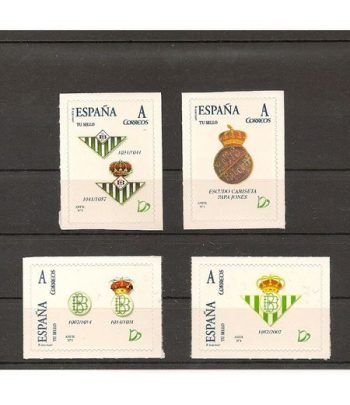 2007 Centenario del Betis. 4 sellos personalizados