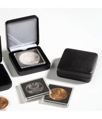 Estuche monedas metal NOBILE para capsula redonda 26mm.