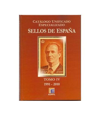 EDIFIL España S.Roja ed.2010 especializado Tomo IV (1991/2010)