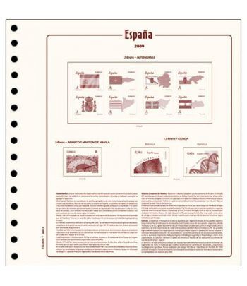 FILOBER sellos ESPAÑA 1997 sin montar