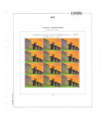 FILOBER Color ESPAÑA 2010 Minipliegos sin montar