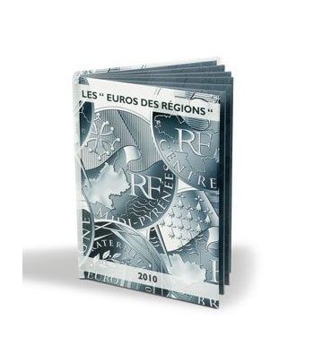 LEUCHTTURM Vista Album monedas "EUROS DES RÉGIONS" Album Monedas Euro - 1