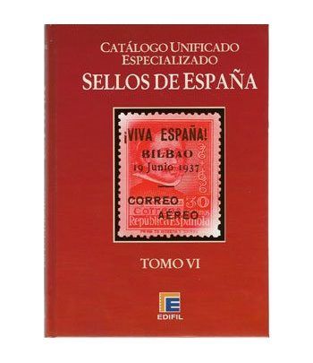 EDIFIL España S.Roja ed.2011 especializado Tomo VI. Emi. locales