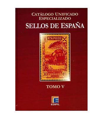 EDIFIL España S.Roja ed.2011 especializado Tomo V. Barcelona...