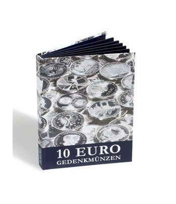 LEUCHTTURM Vista Album monedas Conmemorativas 10 Euros Alemanes.  - 1